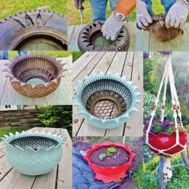 Tire Planter